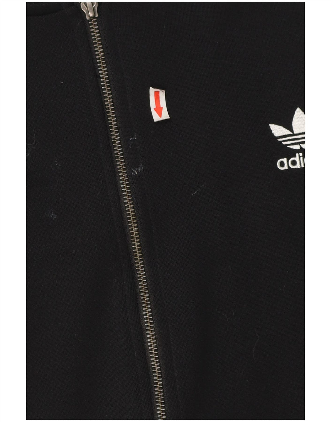Adidas Hombre Chándal Top Chaqueta XL Negro Poliéster