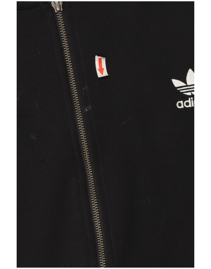 Adidas Hombre Chándal Top Chaqueta XL Negro Poliéster