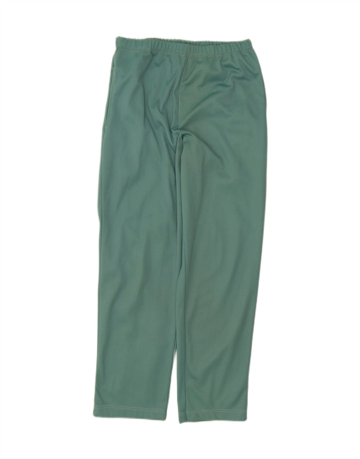 VINTAGE Womens Tracksuit Trousers UK 12 Medium Turquoise Vintage Vintage and Second-Hand Vintage from Messina Hembry 