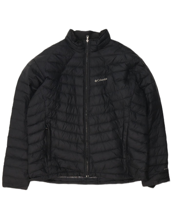Columbia Chaqueta acolchada Omni-Heat para hombre UK 44 2XL Nylon negro