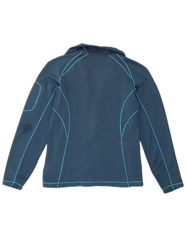Columbia Womens Omni-Wick Tracksuit Top Jacket UK 12 Medium Blue Sports