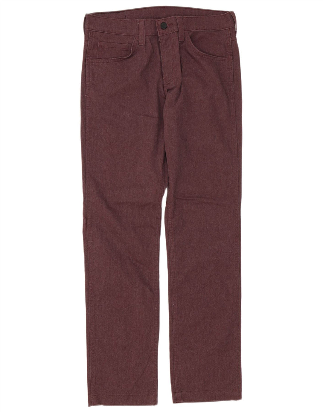 Levi's Mens 511 Slim Jeans W30 L30 Algodón Borgoña