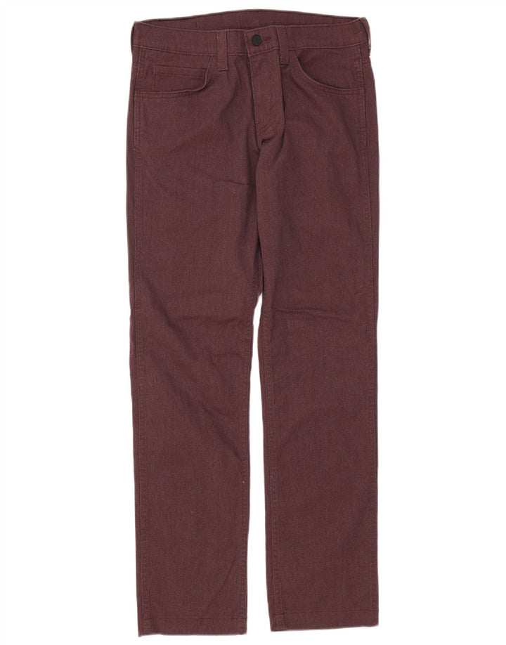 Levi's Mens 511 Slim Jeans W30 L30 Algodón Borgoña