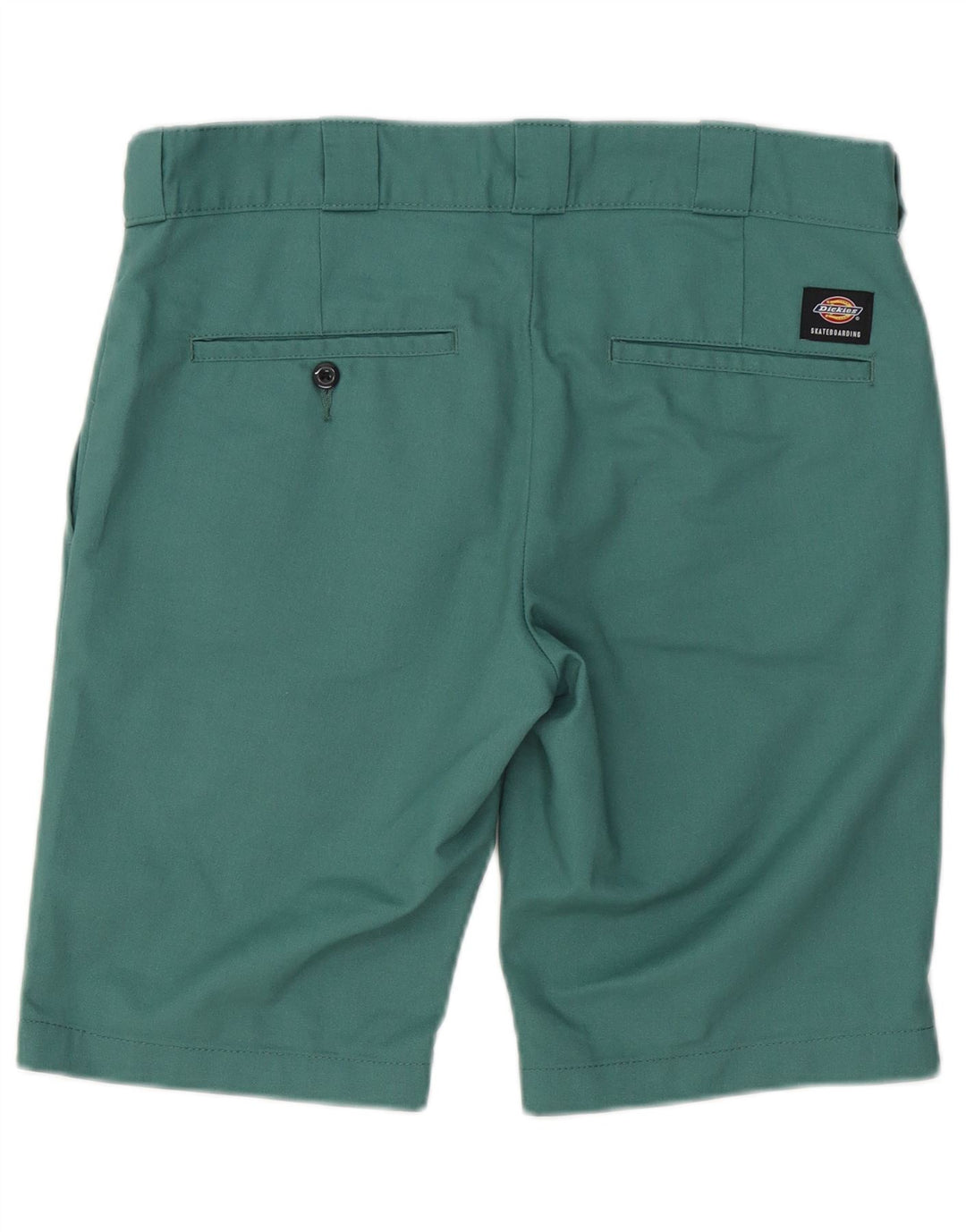 Dickies Hombre Flex Chino Shorts W32 Algodón Verde Medio