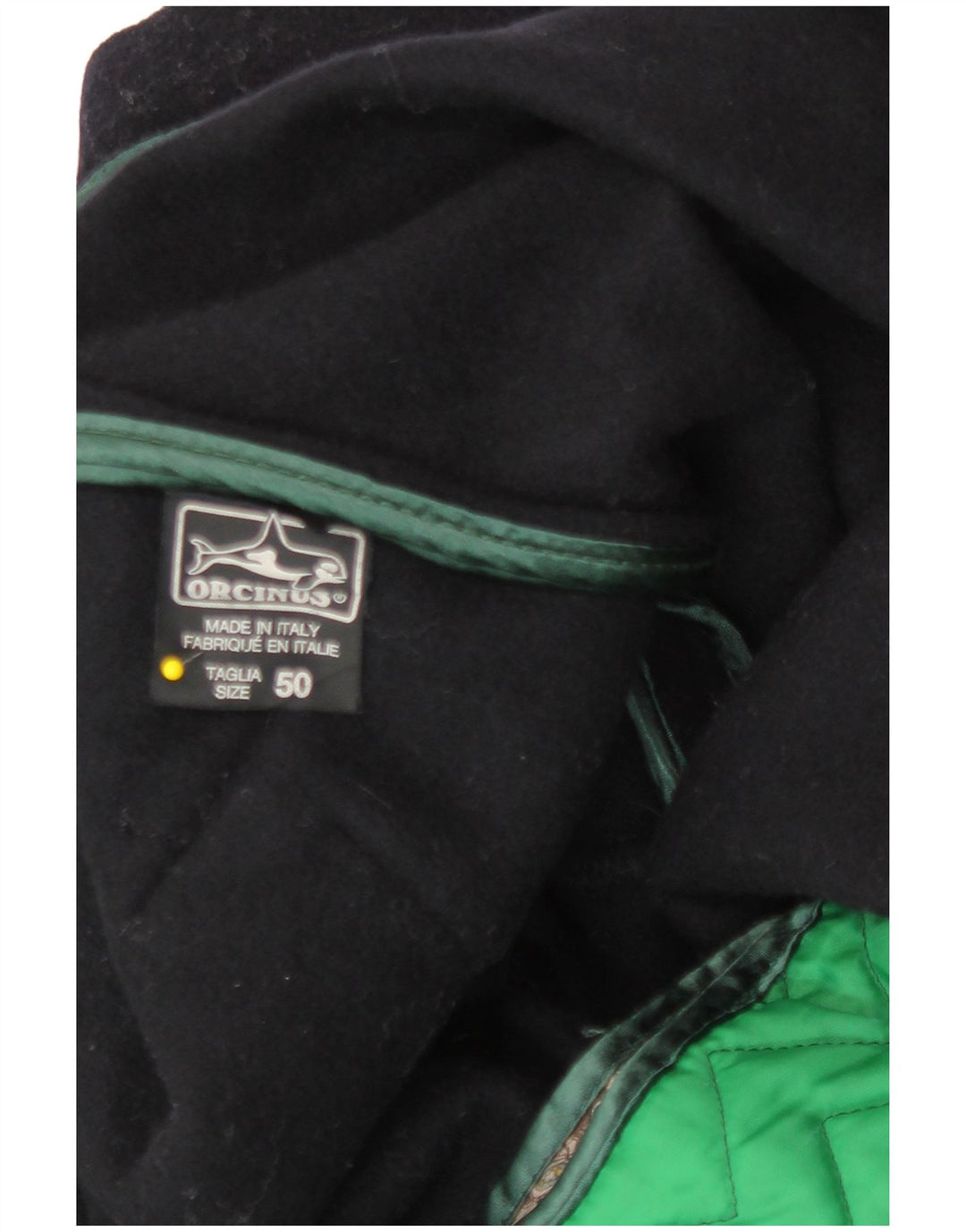 Orcinus Chaqueta cortavientos para hombre IT 50 Large Lana azul marino