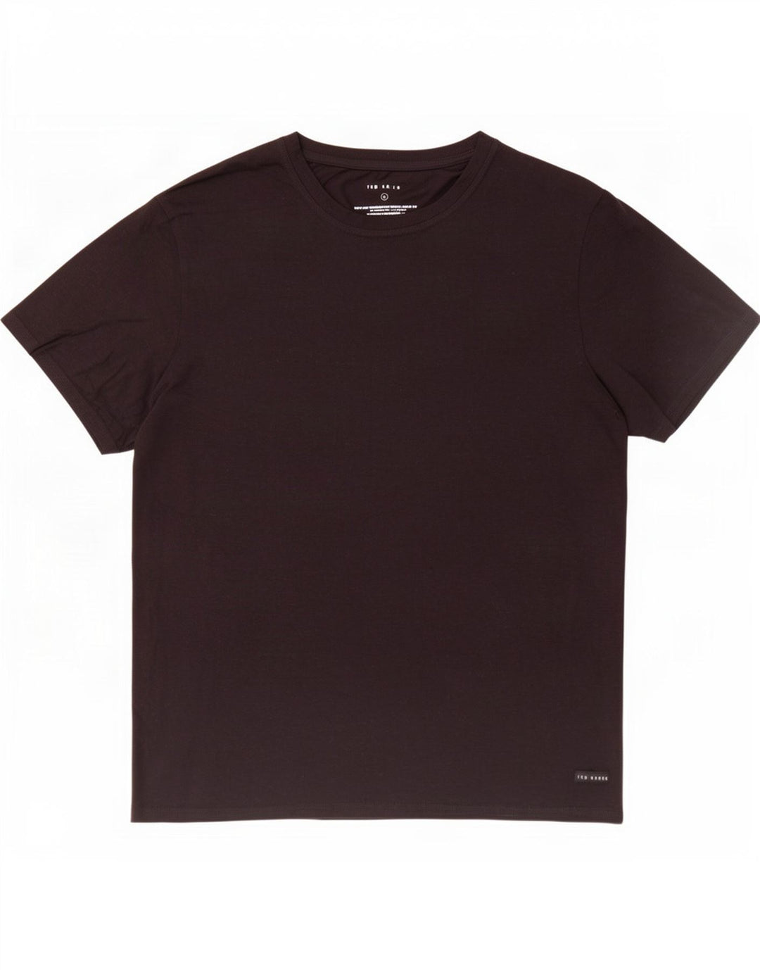 Ted Baker - Camiseta para hombre, talla grande, algodón negro
