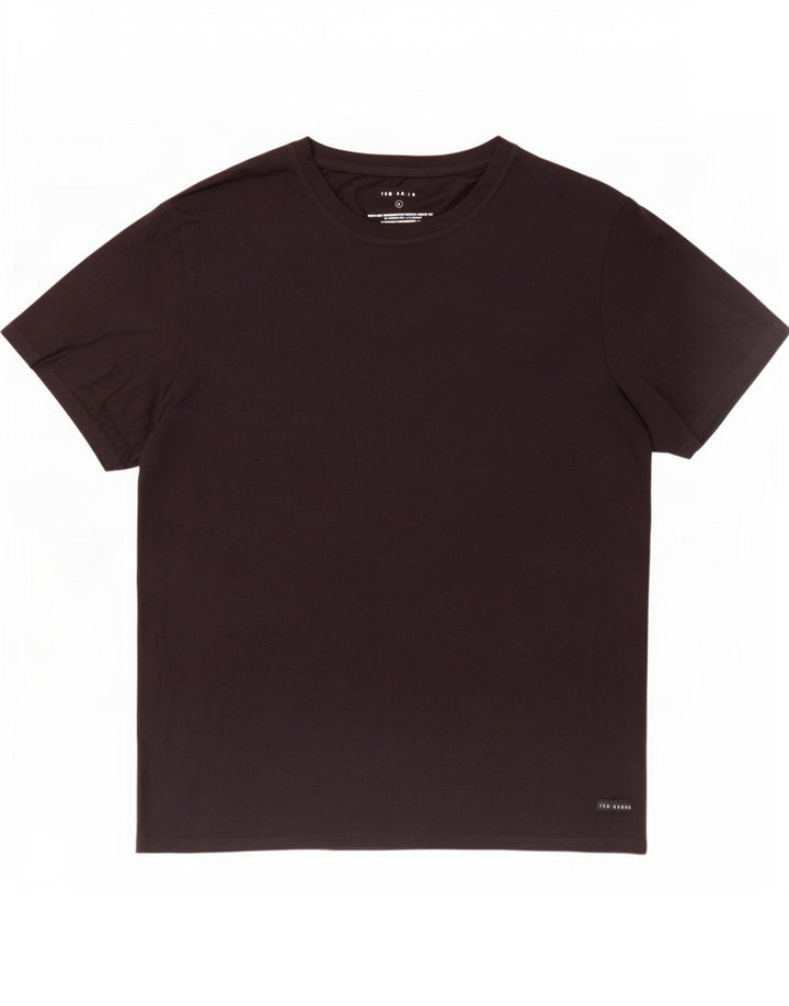 Ted Baker - Camiseta para hombre, talla grande, algodón negro