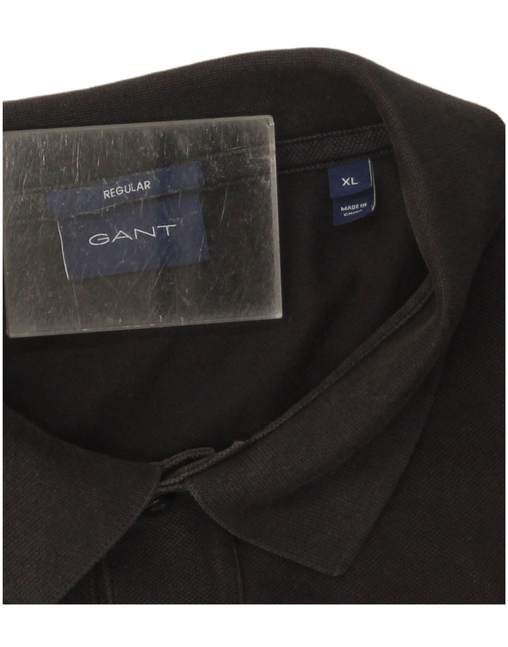 Gant Polo Regular para Hombre XL Algodón Gris