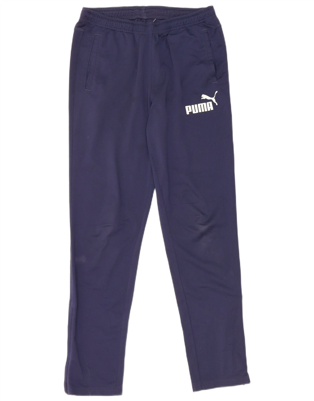 PUMA Pantalones de chándal con gráfico para niño 13-14 años Azul Marino