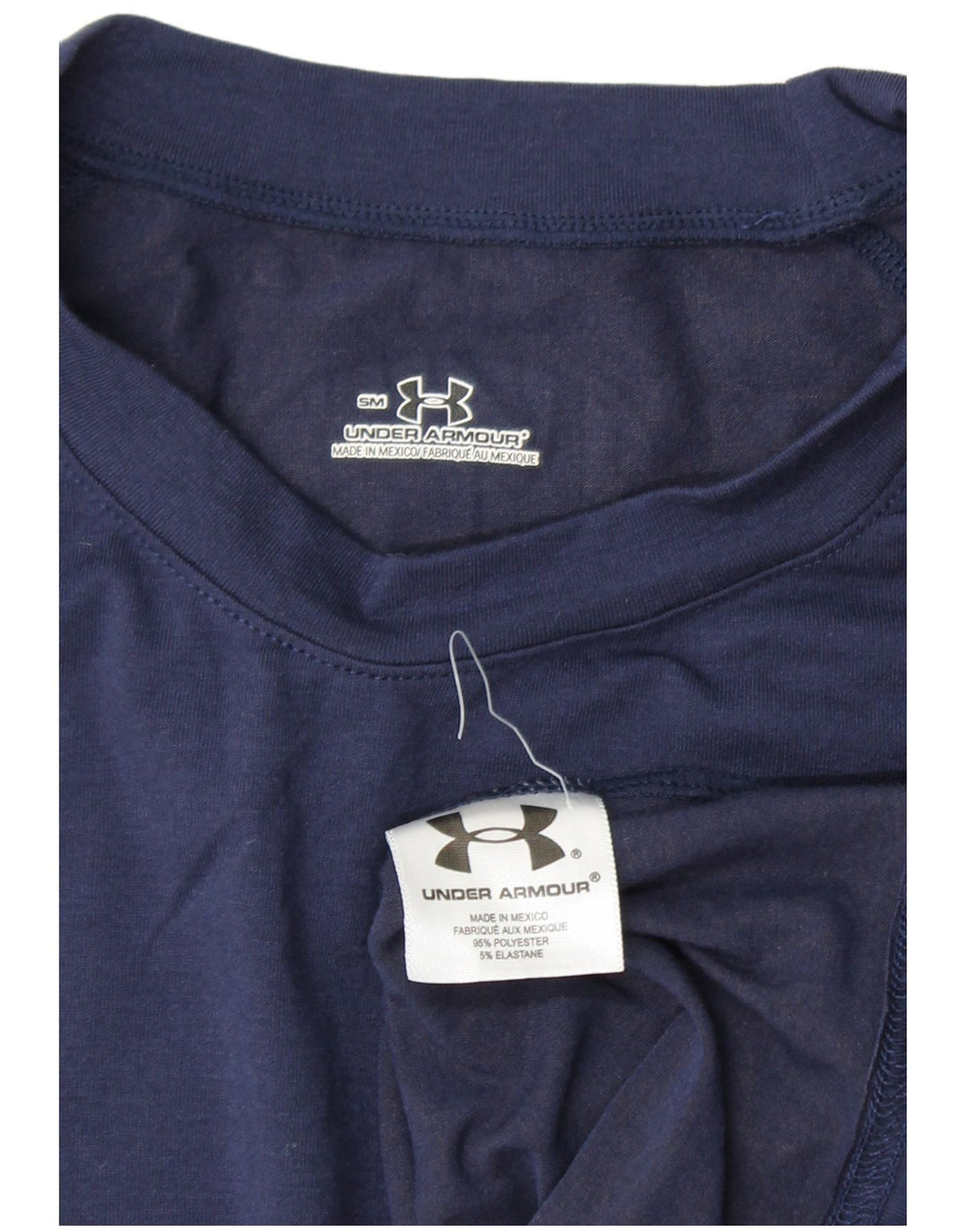 UNDER ARMOUR Camiseta para hombre Top Small Azul marino Poliéster
