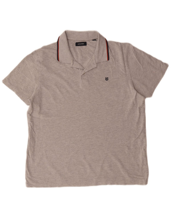 Jack & Jones Polo Hombre 2XL Algodón Gris