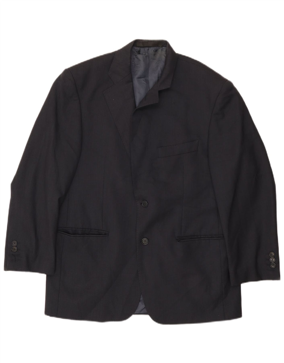 Marks & Spencer Chaqueta tipo blazer de 2 botones para hombre UK 40 Medium Azul marino