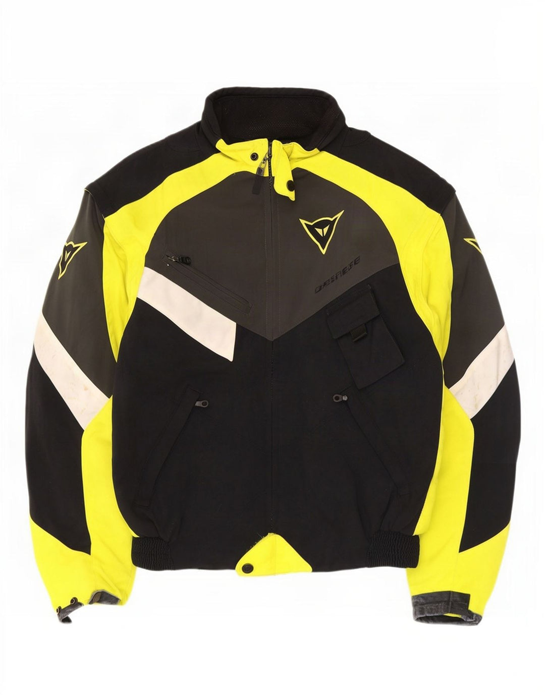 Dainese Mens Graphic Racer Jacket UK 38 Medium Negro Colorblock