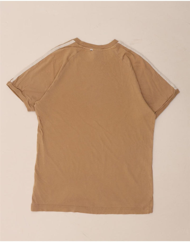 ADIDAS Camiseta para mujer Top UK 12 Algodón beige medio