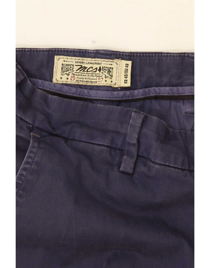 Marlboro Classics Pantalón chino para hombre EU 48 Medium W32 L34 Azul marino