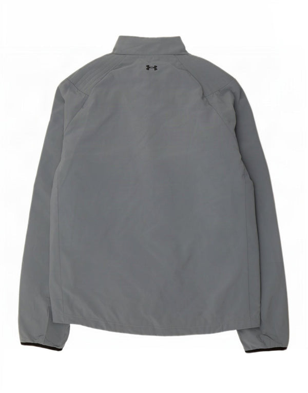 Under Armour Chaqueta superior de chándal Cold Gear para hombre Poliéster gris grande