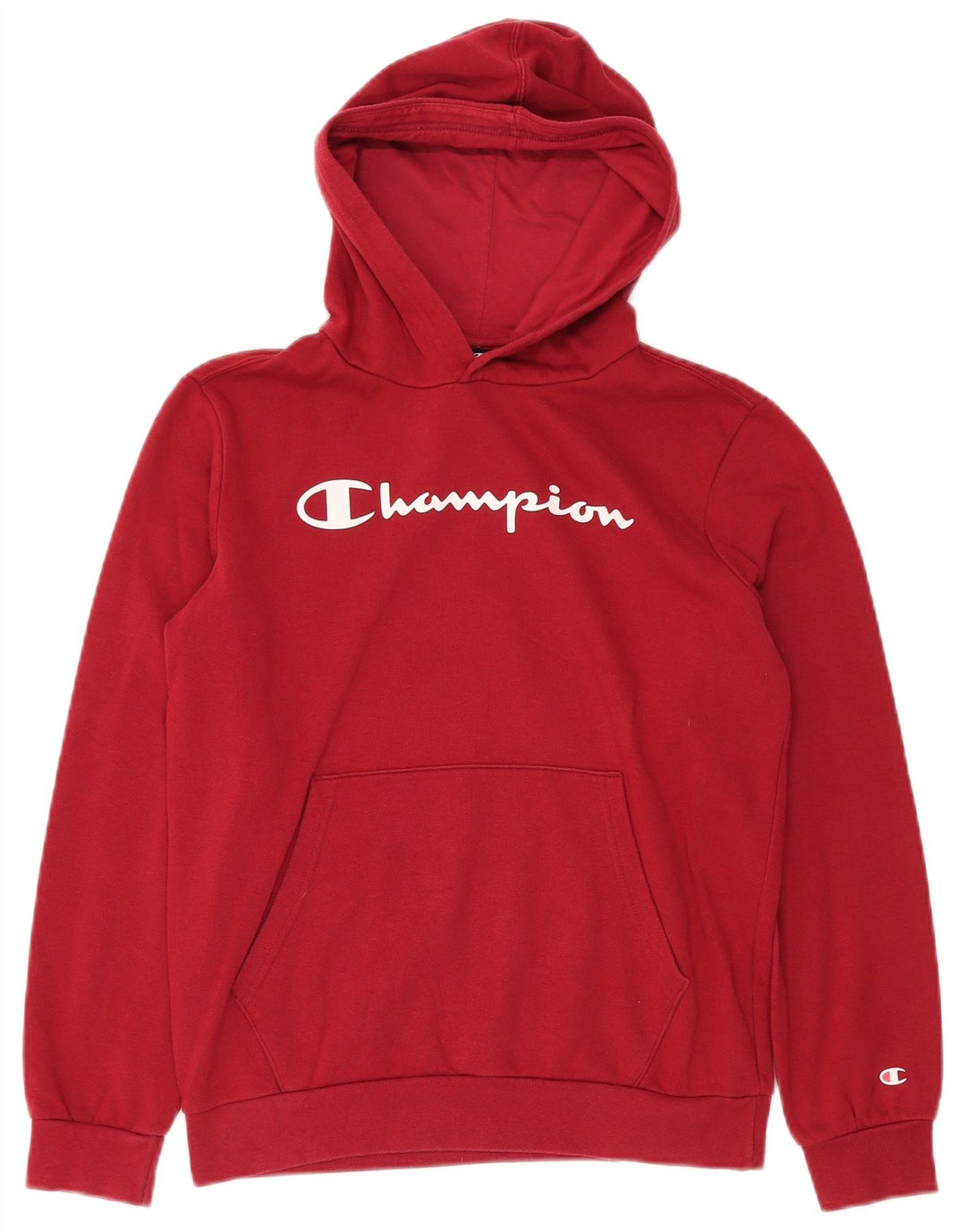 CHAMPION Jersey con capucha gráfica para niños 13-14 años XL Rojo