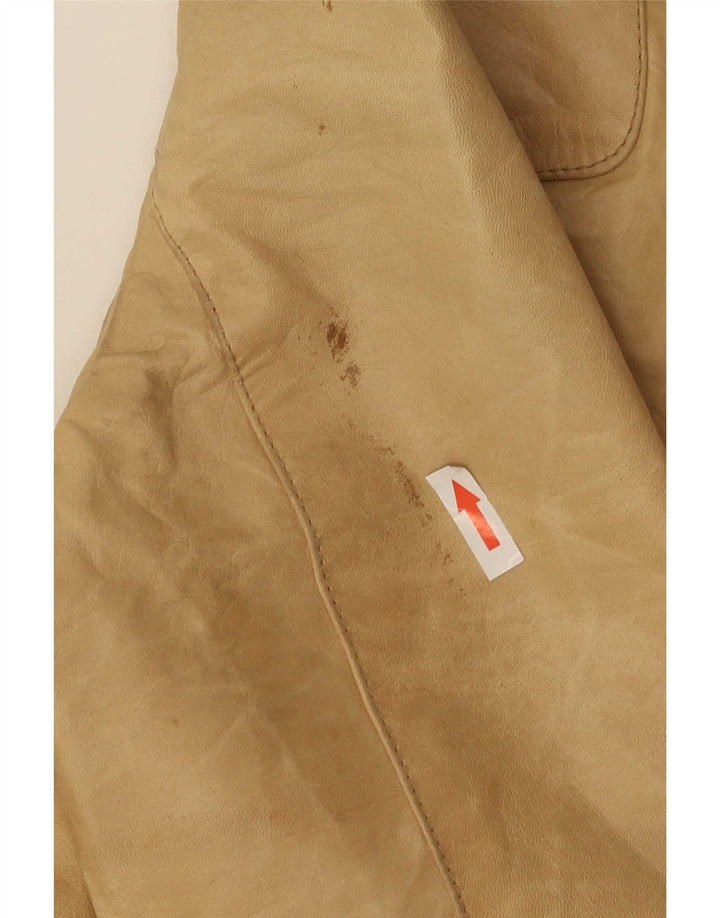 Chaqueta de cuero para mujer Conbipel IT 44 Beige medio