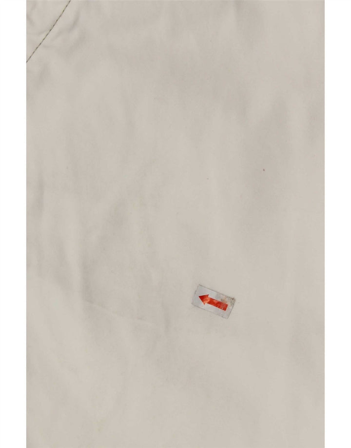 Murphy & Nye - Pantalones cortos chinos para hombre, talla grande, W34, algodón blanco
