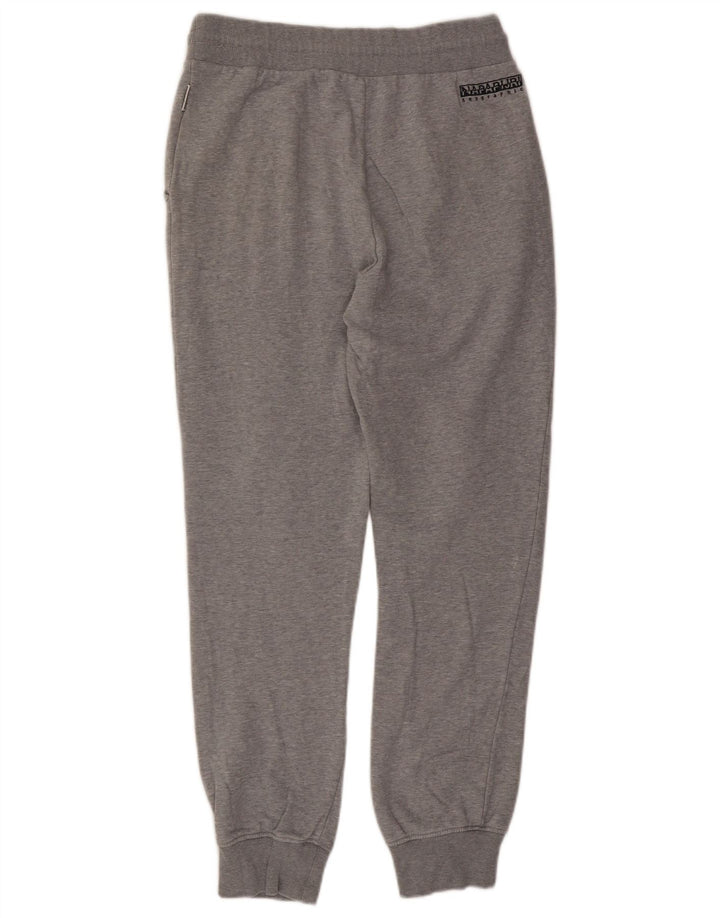 Napapijri Hombre Pantalones De Chándal Joggers Gris Medio