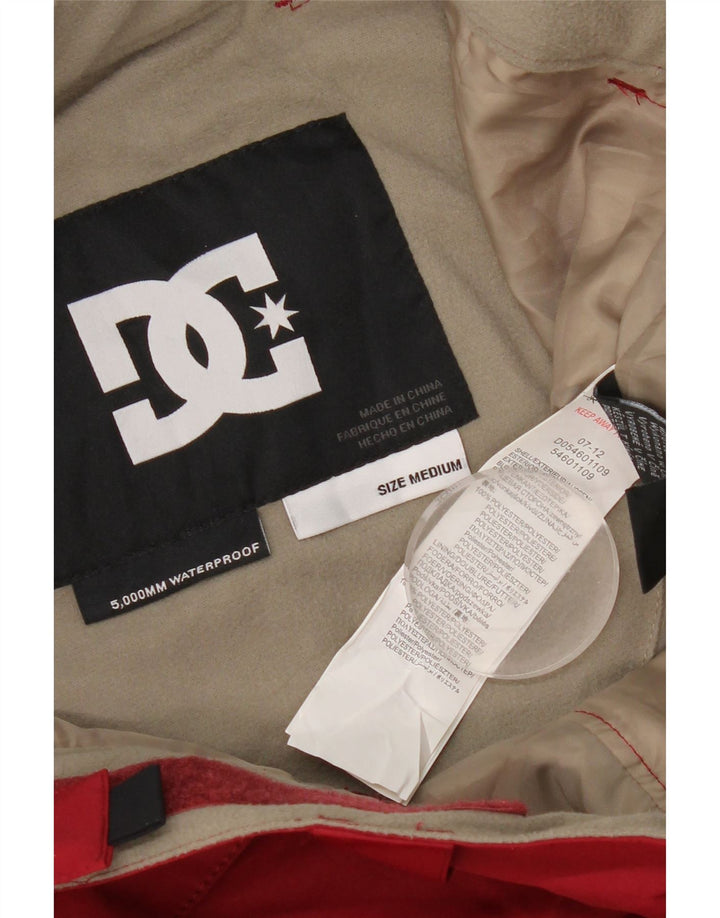 Pantalones de esquí DC Hombre Poliéster rojo medio