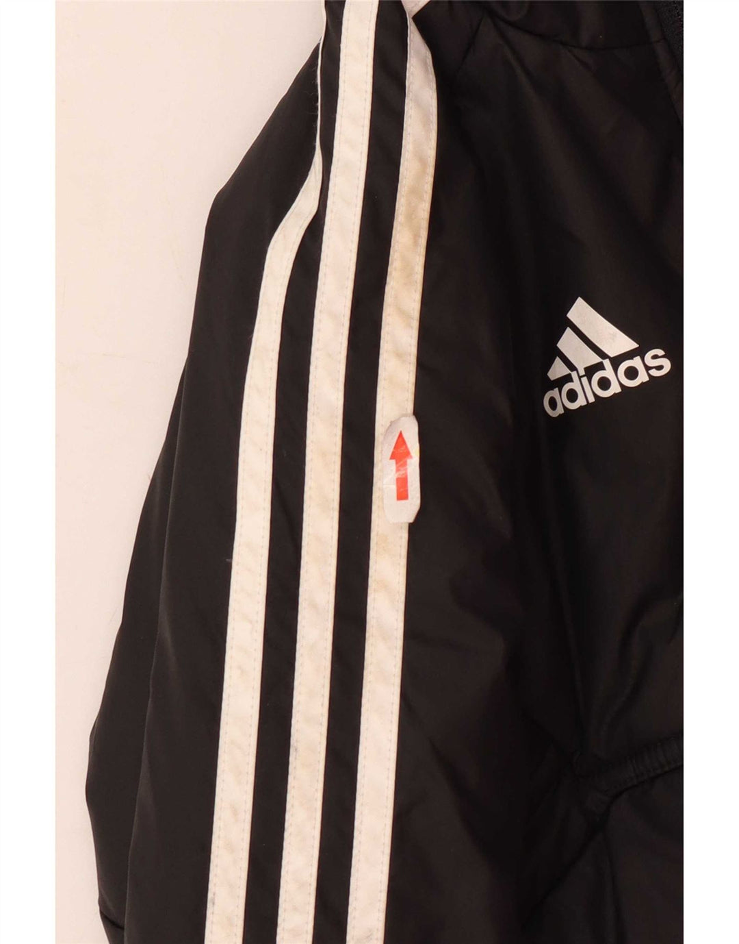 Adidas Chaqueta acolchada con capucha para niños 9-10 años Negro Poliéster