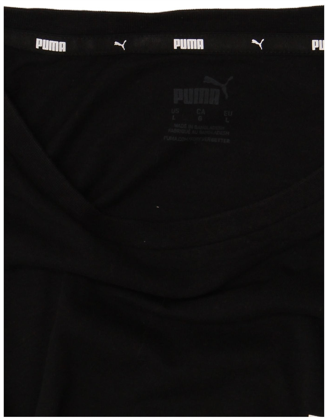 Puma - Camiseta gráfica para hombre, talla grande, color negro