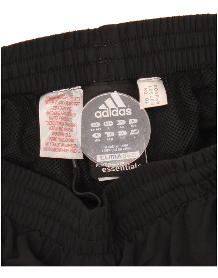 ADIDAS Chicos Clima 365 Pantalón Chándal 13-14 Años Negro