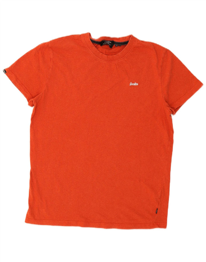 Superdry Camiseta para hombre Top Large de algodón rojo