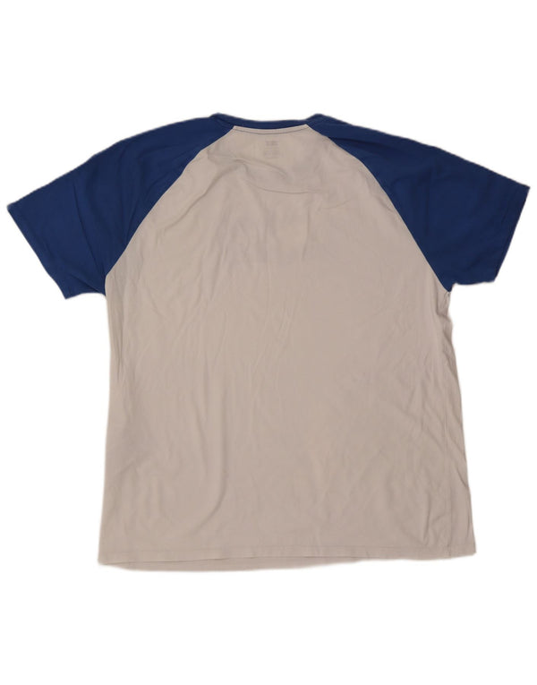 Levi's Camiseta gráfica para hombre Top 2XL Blanco Colorblock