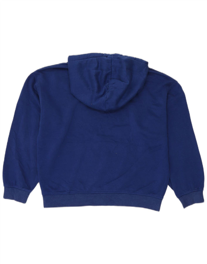 Zara Jersey con capucha extragrande para mujer UK 44 Algodón azul medio