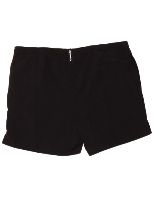 Umbro Hombre Bañador Corto Grande Poliéster Negro