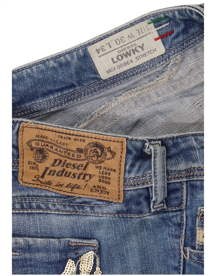 DIESEL Vaqueros Rectos Lowky W30 L29 Algodón Azul Mujer