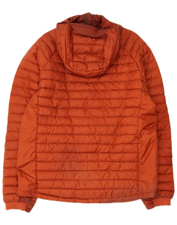 North Ridge Chaqueta acolchada con capucha para hombre UK 40 Large Marrón Poliéster