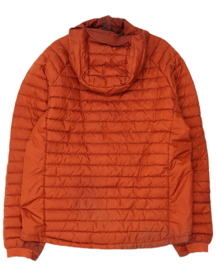 North Ridge Chaqueta acolchada con capucha para hombre UK 40 Large Marrón Poliéster