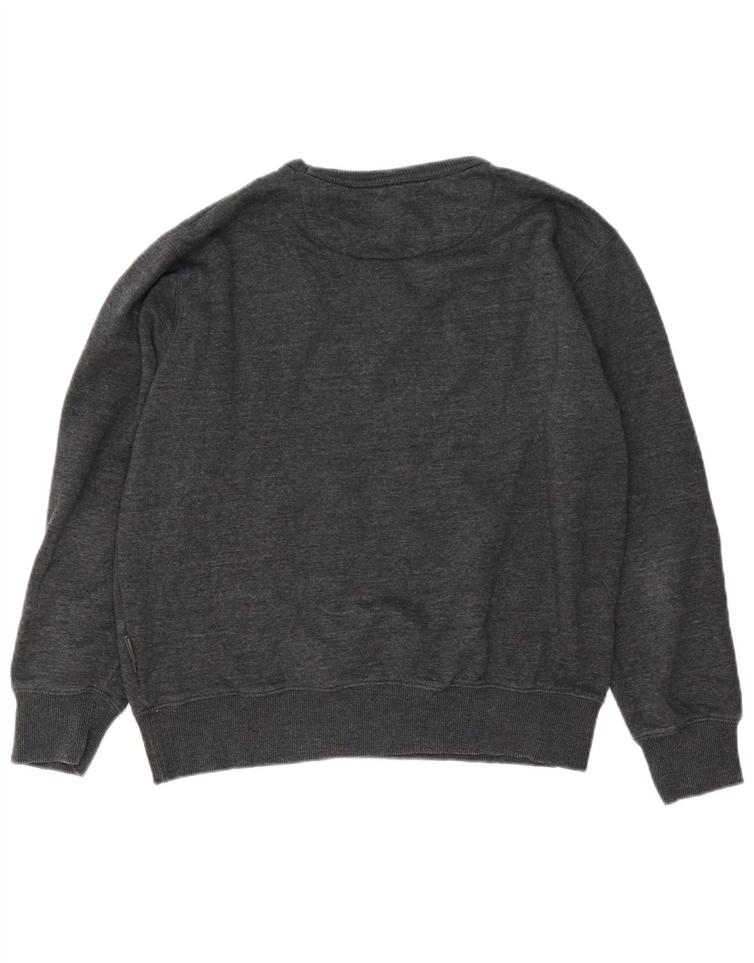 French Connection Sudadera tipo jersey para hombre de algodón gris grande