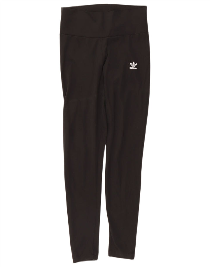 Adidas Leggings gráficos para mujer UK 44 Grande Poliéster negro