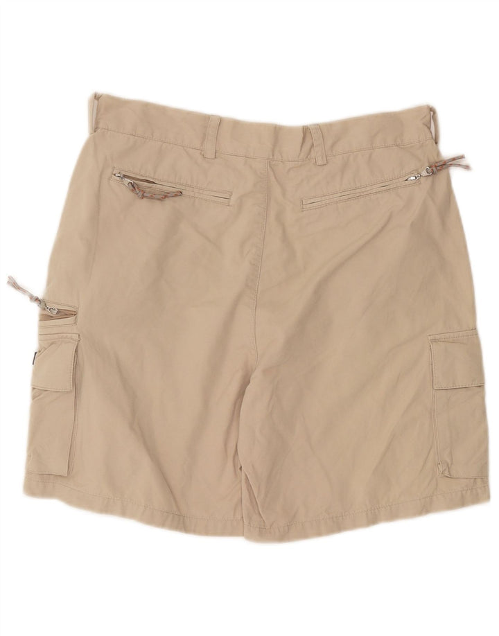 Napapijri Shorts cargo para hombre IT 48 Medium W30 Algodón beige