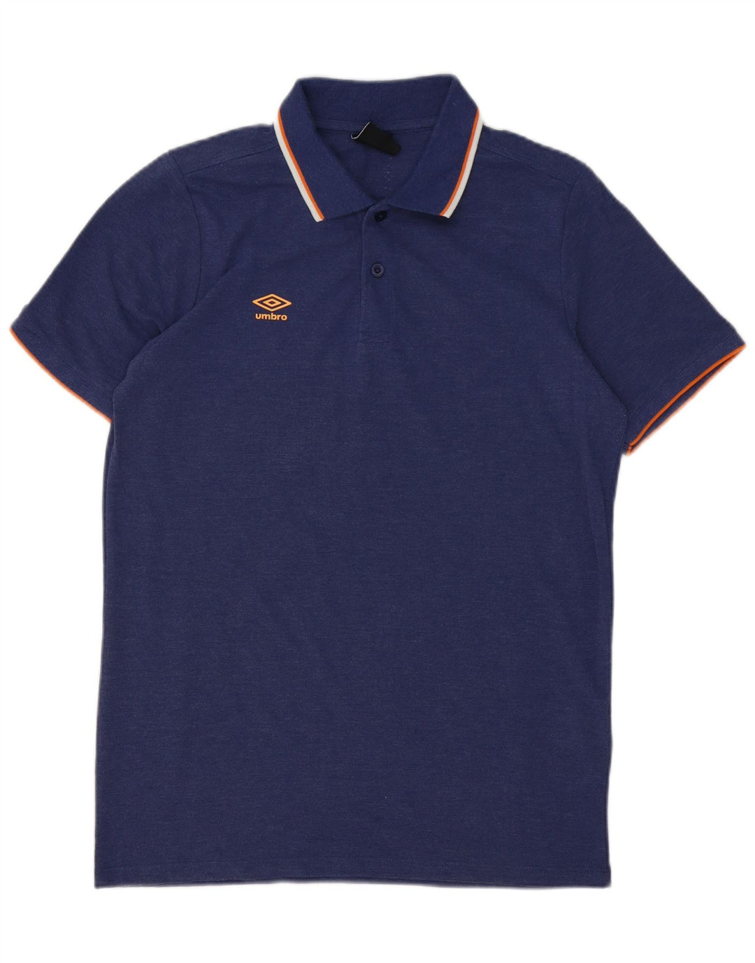 UMBRO Polo Hombre Algodón Azul Marino Medio