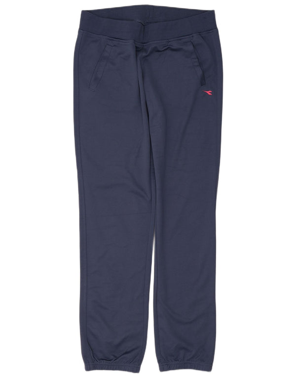 Diadora Pantalones de chándal para mujer Joggers UK 44 Large Azul marino Poliéster