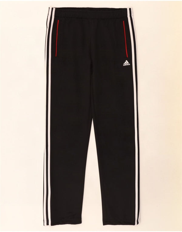 Adidas Pantalones de chándal para hombre UK 36/38 Small Negro Poliéster
