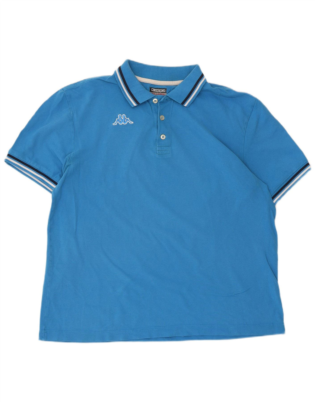 Kappa Polo Hombre 2XL Algodón Azul