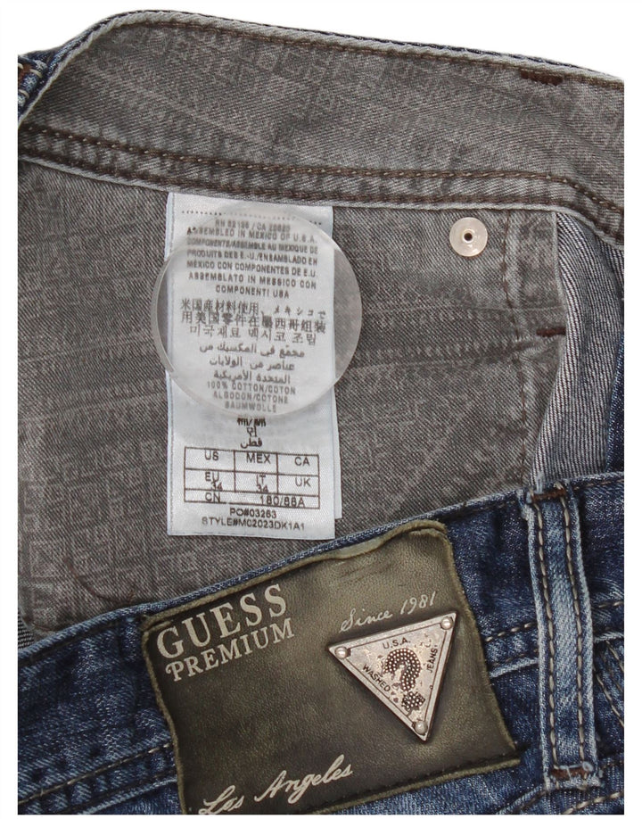 Guess Vaqueros Rectos Hombre W34 L34 Algodón Azul