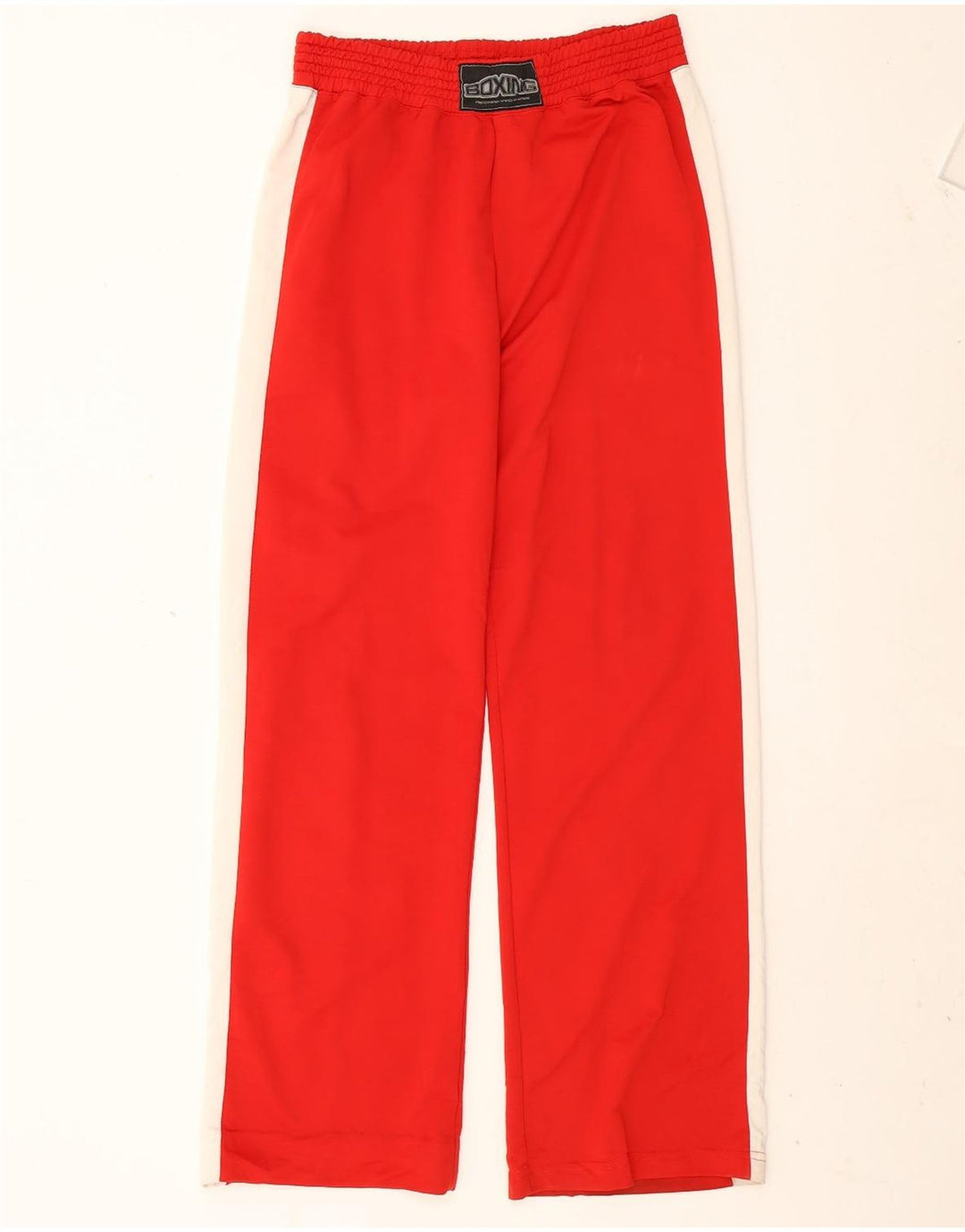 Zara Hombre Pantalones De Chándal Grande Rojo Color Block Poliéster