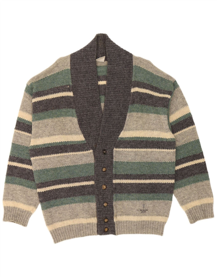Jersey Trussardi Hombre Cárdigan XL Rayas Multicolor