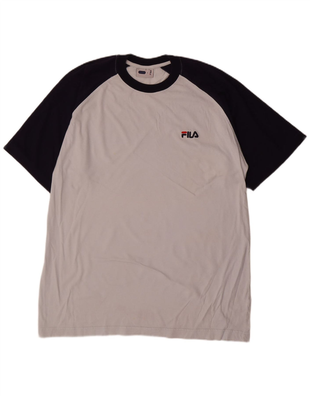 Fila - Camiseta para hombre, talla grande, color gris, algodón