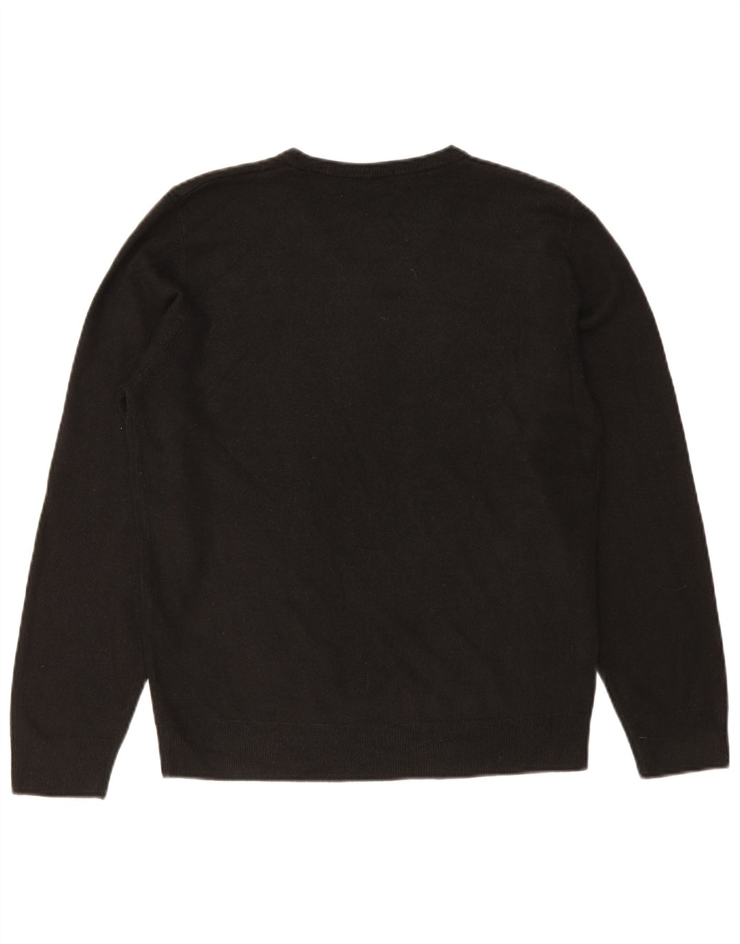 Marks & Spencer Suéter con Cuello en V Blue Harbor para Hombre Negro Mediano