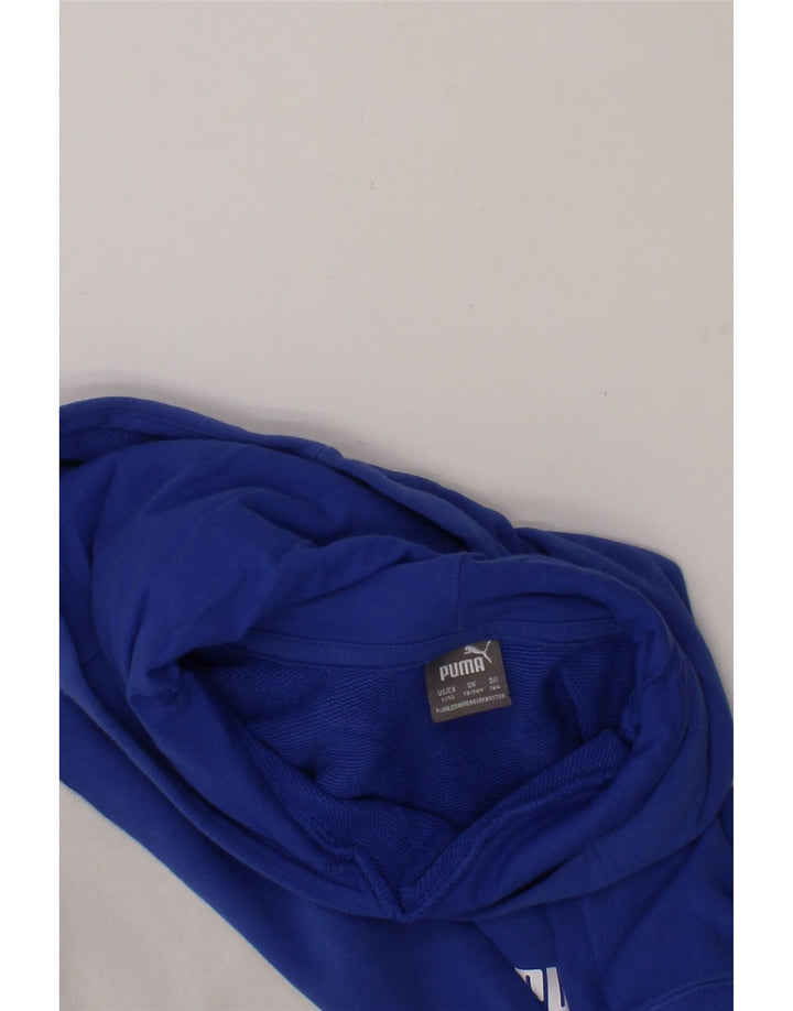 PUMA Boys Hoodie Jumper 13-14 Years  Multicoloured Colourblock Vintage Puma and Second-Hand Puma from Messina Hembry 