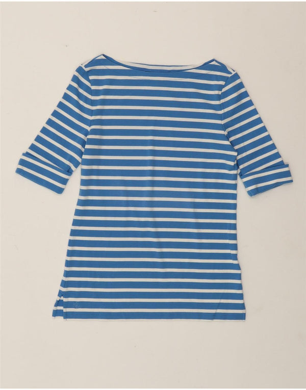 Ralph Lauren Camiseta para mujer Top UK 12 Algodón azul medio
