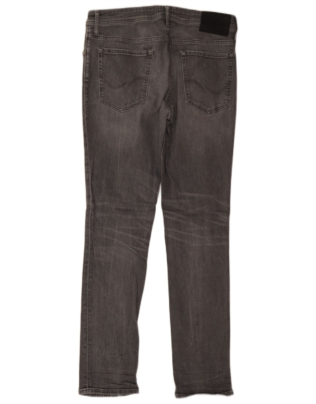 Jack & Jones Mujer Tim Slim Jeans W33 L32 Algodón Gris